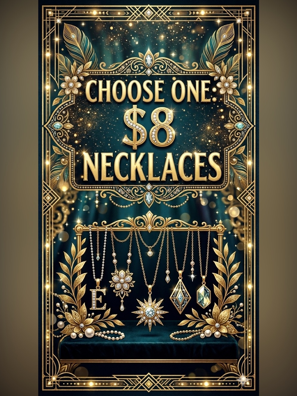 Choose One: $8 Necklaces